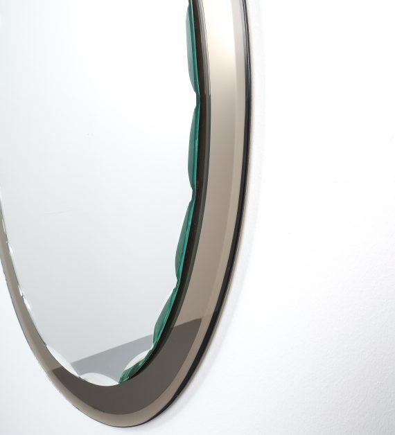 Italian Scalloped Mirror Fontana Arte 2