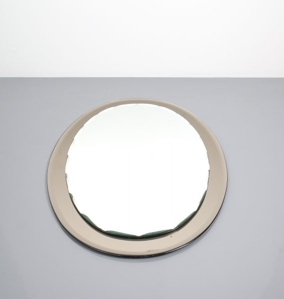 Italian Scalloped Mirror Fontana Arte 5