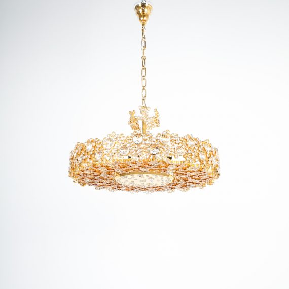 Palwa encrusted brass glass chandelier 7 Kopie