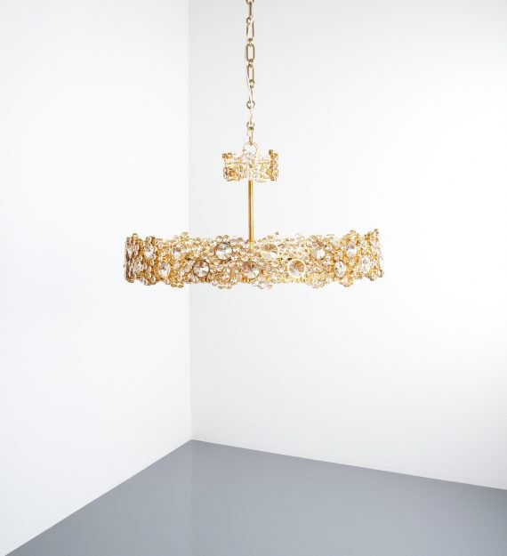 Palwa encrusted brass glass chandelier 8 Kopie