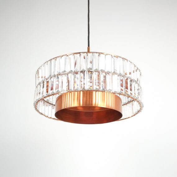 hammerborg copper glass chandelier 5 Kopie