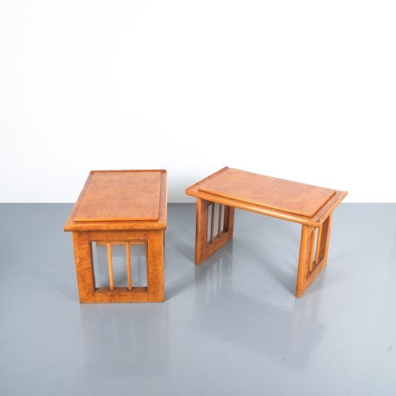 pair art deco nightstands side tables_06